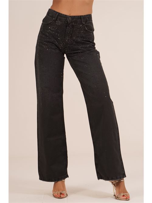 Jeans con strass Gold Digger Denim | A27W030PNERO